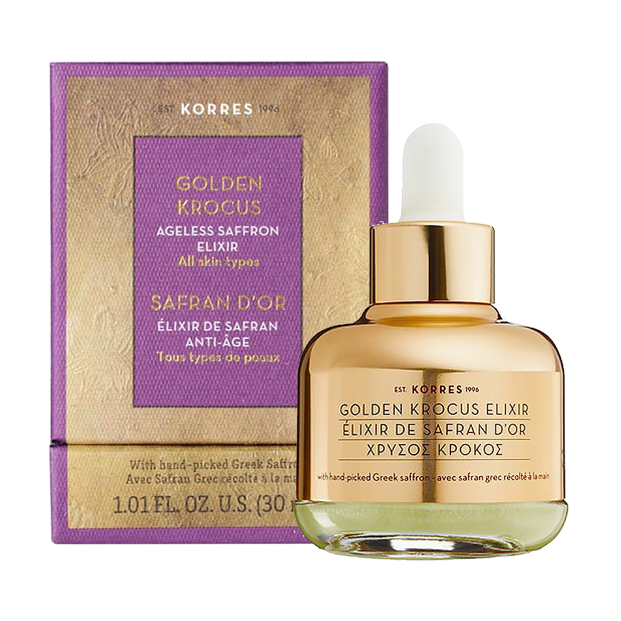 Korres Golden Crocus Ageless Saffron Elixir Skin Serum