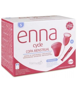 "Enna Cycle" menstrual cup S size 2 pcs + applicator