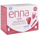 "Enna Cycle" menstrual cup S size 2 pcs + applicator "Enna Cycle" menstrual cup S size 2 pcs + applicator