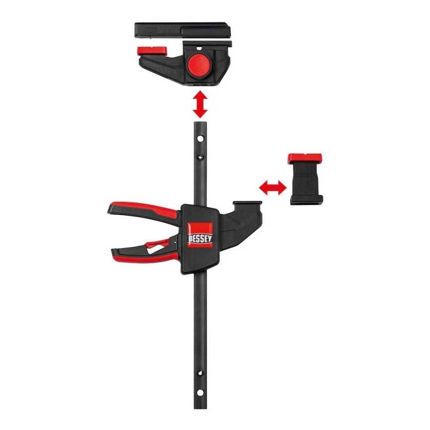 Universal ruler clamps BESSEY, 2 pcs. – 3
