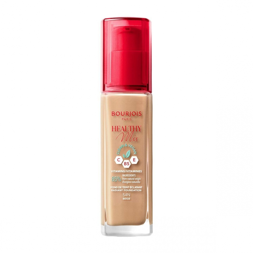 makiažo pagrindas Bourjois Healthy Mix Radiant Foundation 54-rusvai gelsvas 30ml – 2