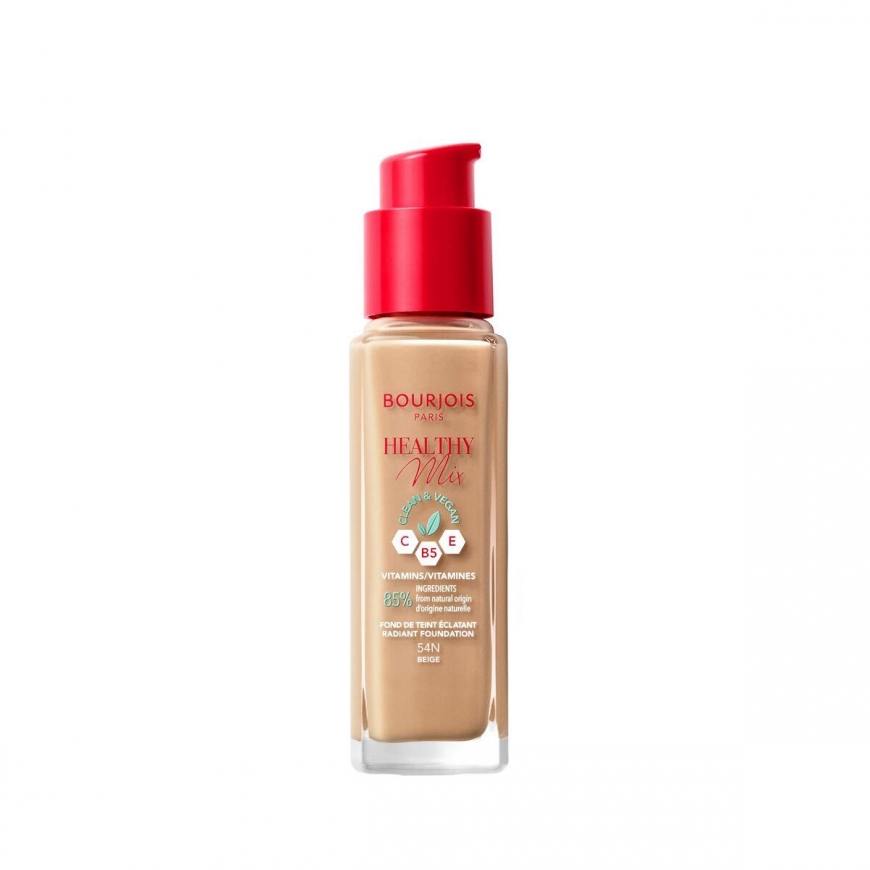 makeup base Bourjois Healthy Mix Radiant Foundation 54-brownish yellow 30ml – 3