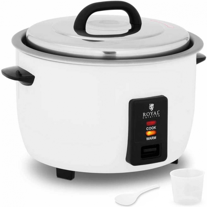 Royal Catering Rice cooker, electric pot for cooking rice, 10L