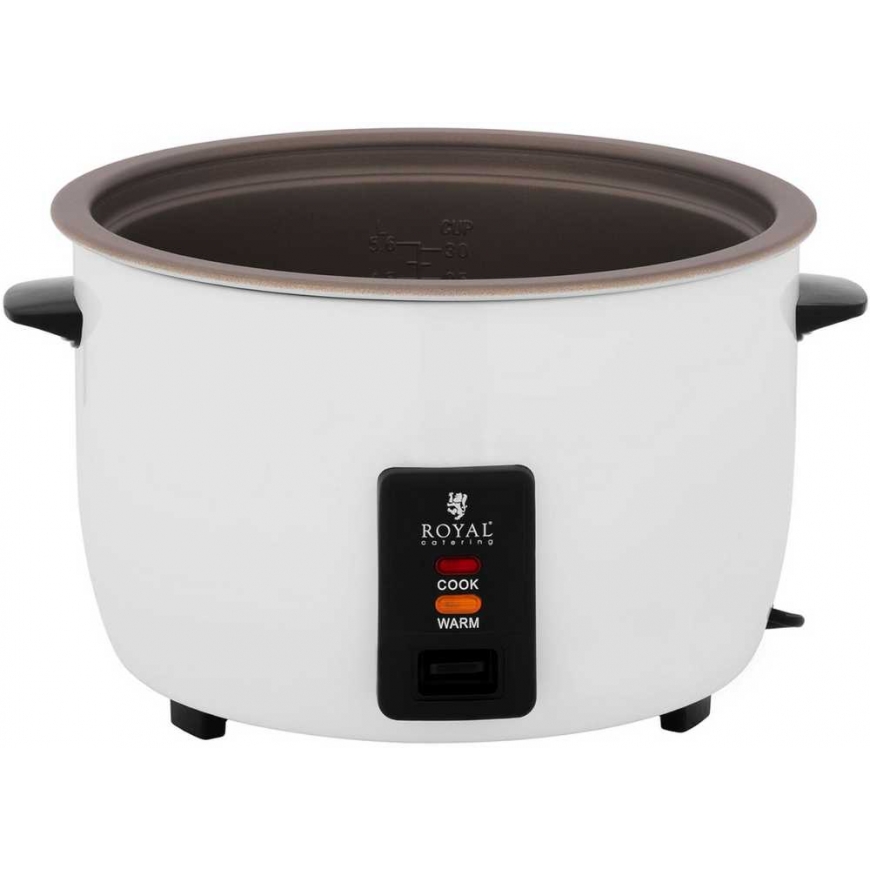 Royal Catering Ryžių viryklė, elektrinis puodas ryžiams virti, 10L – 4
