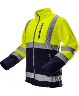 Neo high visibility woolen jacket, yellow XL size (81-740-XL)