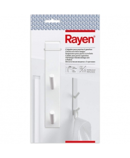 Door hook for hanging | 2 hooks | white