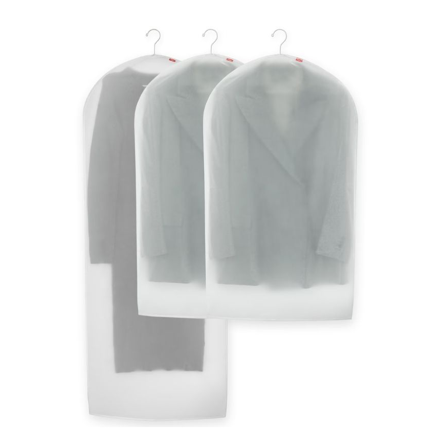 Set of 3 pokrowców na odzież (2x S + L) Rayen – 4