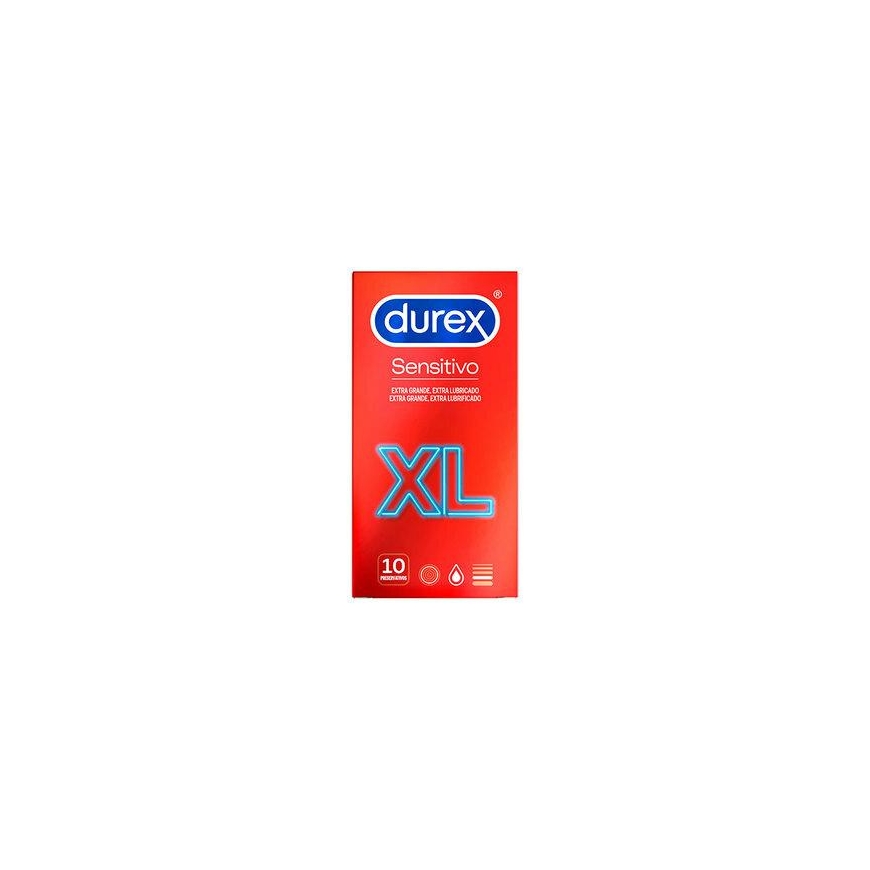 Durex Sensitive Suave Xl 10 Units