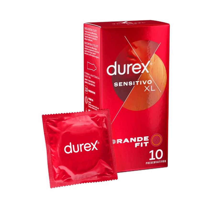 Durex Sensitivo Suave Xl 10 Unidades – 4