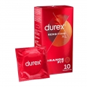 Durex Sensitivo Suave Xl 10 Unidades Durex Sensitivo Suave Xl 10 Unidades