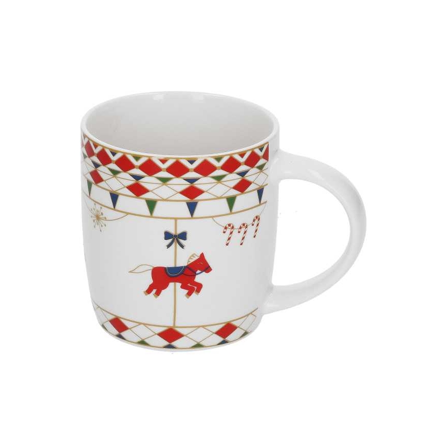 Rose&Tulipani Mug Xmas Carousel - 370 ml