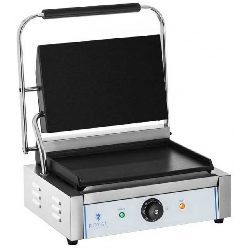 Sandwich maker Contact PANINI 2200W 230V double-sided smooth contact grill Royal Catering – 3