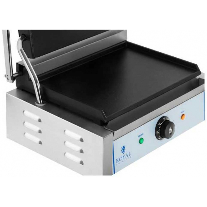 Sandwich maker Contact PANINI 2200W 230V double-sided smooth contact grill Royal Catering – 4