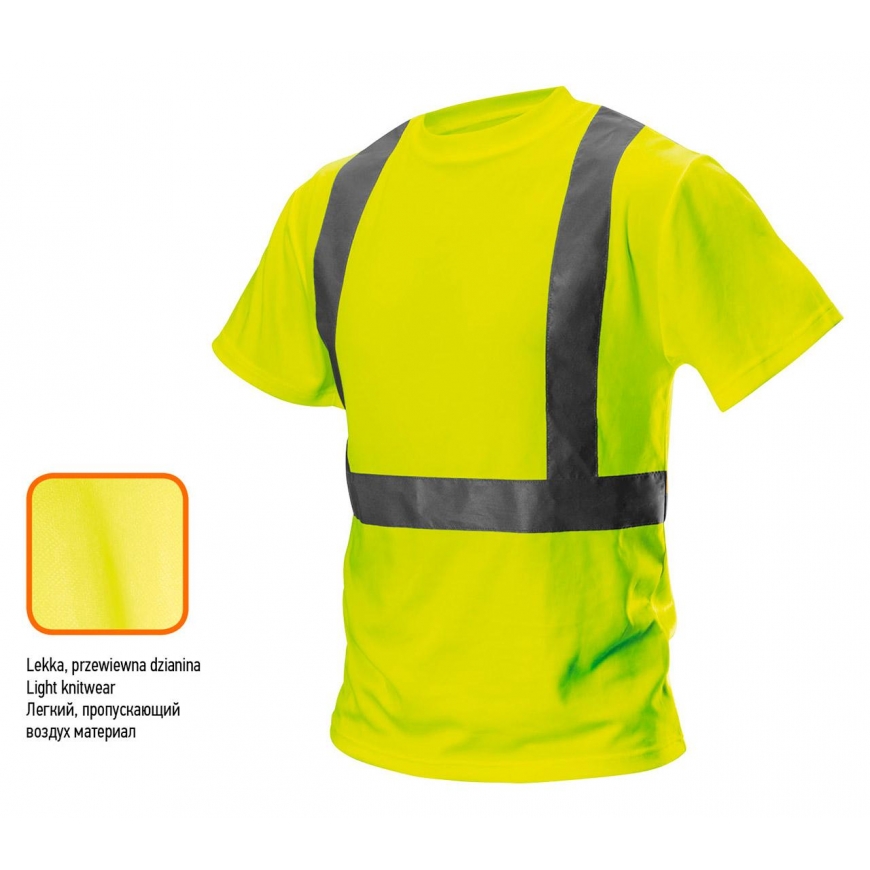 Neo warning shirt yellow XXL size (81-732-XXL) – 3