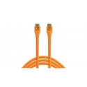 Tether Tools USB-C to C-Cable- system 9,40m right orange Tether Tools USB-C to C-Cable- system 9,40m right orange
