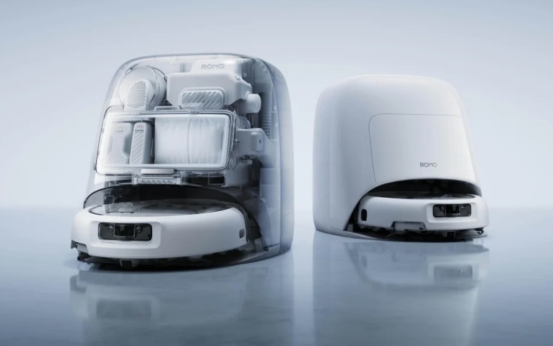 DJI ROMO 2: a Robot With a Mop Arm and Drone Vision Against Dust Under the Couch