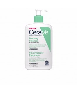 Cerave Foaming Cleansing Gel foaming face and body wash for normal and oily skin, 1000 ml