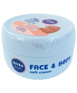 Nivea Baby Face & Body Soft Cream 200ml