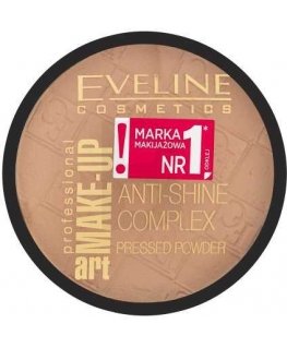 Eveline Make-Up Art Anti-Shine Complex Pressed Powder 33 Golden Sand 14 g