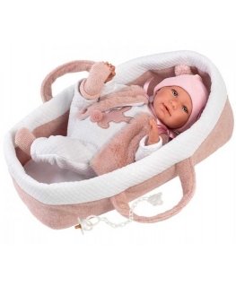 Doll - baby Llorens Mimi Rosa 74012, 42 cm