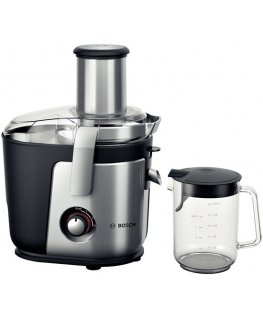 Bosch MES4010 sulčiaspaudė Išcentrinė sulčiaspaudė 1200 W Juoda, Sidabras