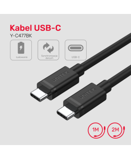 Unitek przewód USB Typ-C do USB Typ-C 3m
