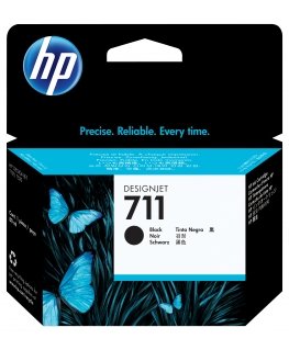 HP 711 80-ml Black DesignJet Ink Cartridge