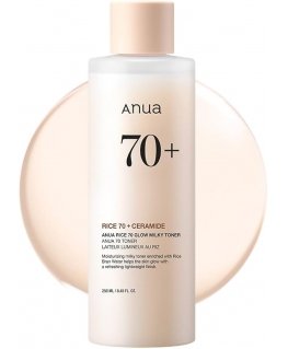 Anua Rice 70 Glow Milky Toneris 250 ml