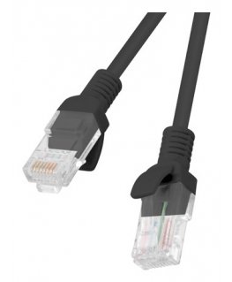 Lanberg PCU5-20CC-0025-BK сетевой кабель Черный 0,25 m Cat5e U/UTP (UTP)