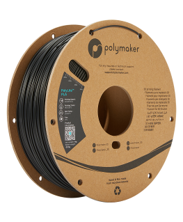 Polymaker PolyLite PLA - 1kg - 1.75mm - Musta