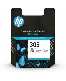 HP 305 Tri-color Original Ink Cartridge