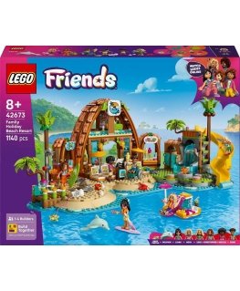 LEGO Friends Perheen lomamatka rannalla 42673