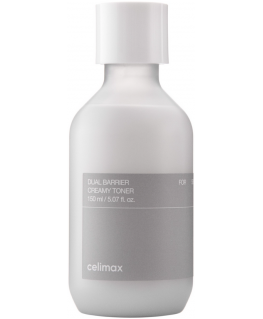 Celimax Dual Barrier Creamy Facial Toner Kreemjas toonik tundlikule nahale rahustamiseks ja tugevdamiseks, 150 ml