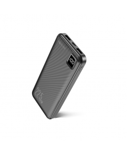 Mūžīgā jaudas banka TB-300M PD QC 22,5W 10000 mAh melna