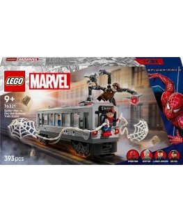 LEGO Marvel Spider-Man prieš Doc Ock — scena metro 76321