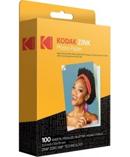 Kodak ZINK 2x3'' 50x76 mm 100 Lehte Fotopaber