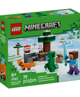 LEGO MINECRAFT 21583 Steve's Taiga Adventure