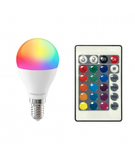 Forever Light LED Bulb RGB E14 G45 5W 500lm 4000K class F