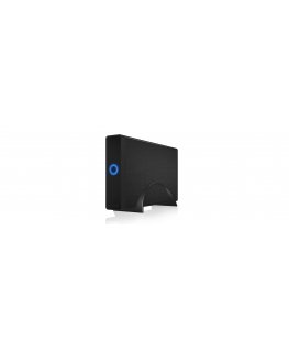 ICY BOX IB-377-C31 HDD-/SSD-kotelo musta 3.5"