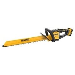 Akumulatora dzīvžoga šķēres 60 cm, 18 V XR, DEWALT [DCMHT567P1-QW] 5,0 Ah
