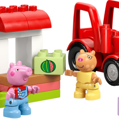 LEGO DUPLO 10468 Peppa Pig - Traktor ja Turg
