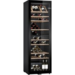 Bosch Serie 6 KWK36ABGA viininjäähdytin Kompressori viininjäähdytin Vapaasti seisova musta 199 pullo(a)