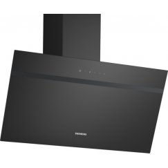 Siemens iQ100 LC85KDK60 кухонная вытяжка Настенный монтаж Черный 430 m³/h