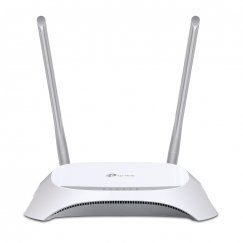 TP-Link TL-MR3420 juhtmevaba ruuter Kiire Ethernet Üks sagedusala (2,4 GHz) Must, Valge