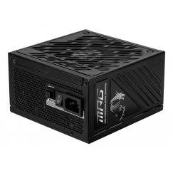 MSI MPG A850GS PCIE5 virtalähdeyksikkö 850 W 24-pin ATX ATX Musta