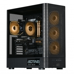 Actina 5901443441922 PC Intel Core Ultra 5 250 32 GB DDR5-SDRAM 1 TB SSD NVIDIA GeForce RTX 5070 Midi Tower PC (dators) Melns