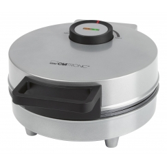 Clatronic HA 3833 1 vahvel(id) 1200 W Must, Hõbe