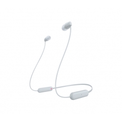 Sony WI-C100 Headset Wireless In-ear Calls/Music Bluetooth White