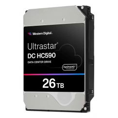 Western Digital DC HC590 internal hard drive 26 TB 7200 RPM 3.5" SAS