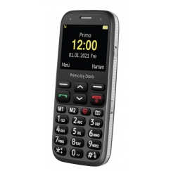 Doro Primo 368 5,84 cm (2.3") 92 g Musta, Grafiitti Senioripuhelin